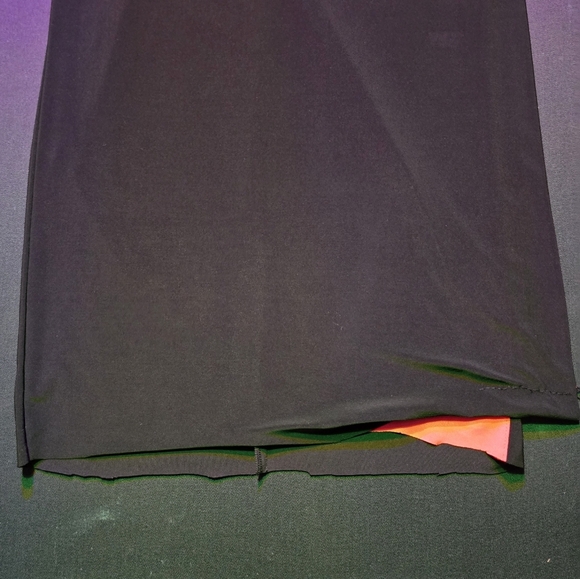 Josh & Jazz Women's Black Polyester Halter Neck Sleeveless Long Maxi Dress 3/4 - Picture 13 of 13